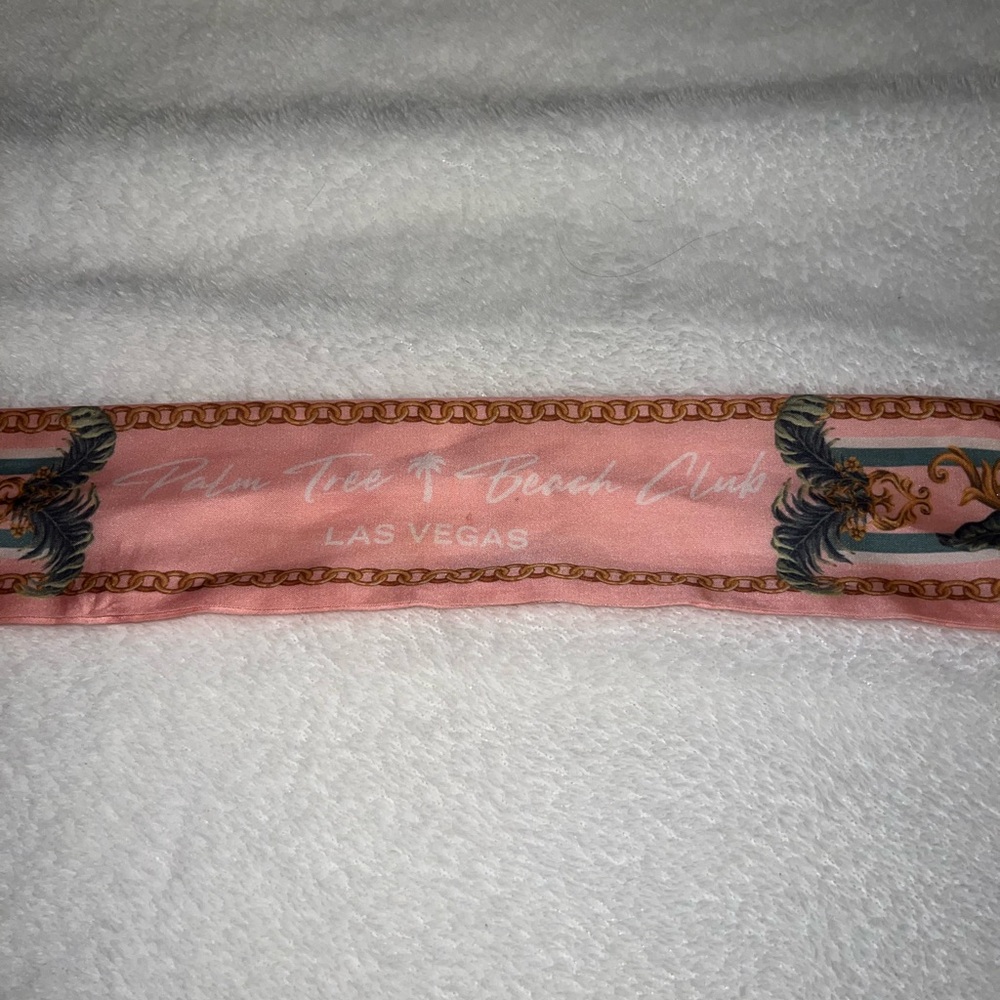 Palm Tree Beach Club Las Vegas hair ribbon